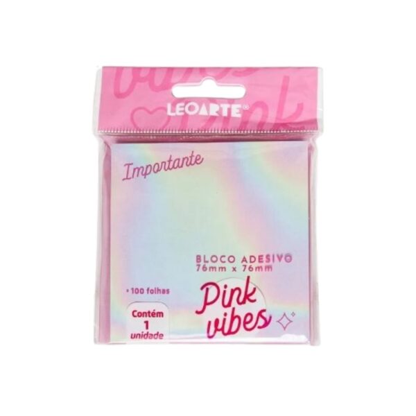 Bloco Adesivo Pink Vibes - Imagem 2