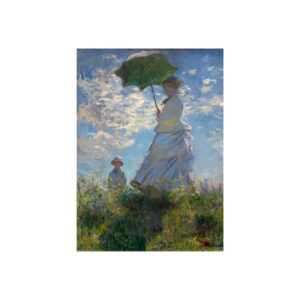 Cartão Postal " Mulher com sombrinha"
