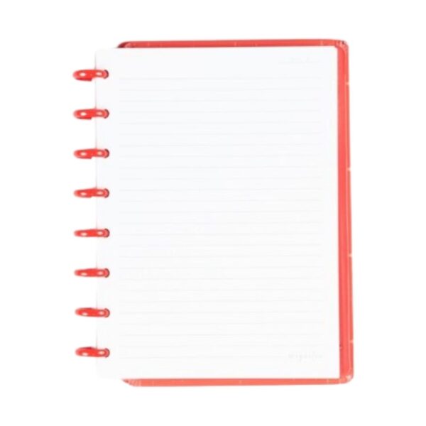 Caderno de Disco Mono Vermelho - Imagem 3