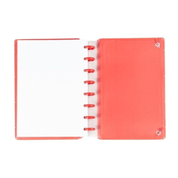 Caderno de Disco Mono Vermelho - Imagem 4