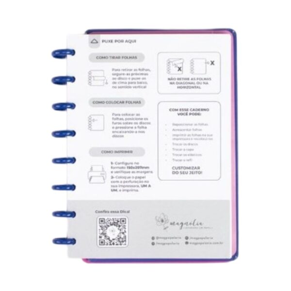Caderno de Disco Onça Boss - Imagem 2