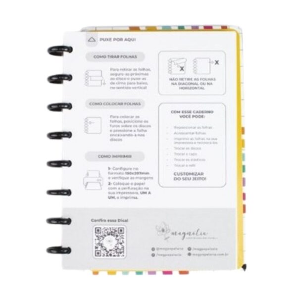 Caderno de Disco Arco-Íris - Imagem 2