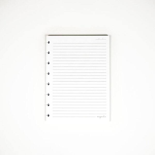 Refil Caderno de Disco Magnólia Pautado