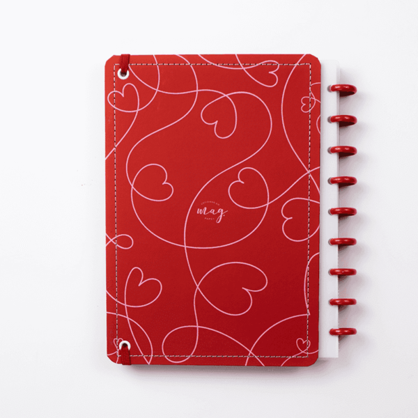 Caderno de Disco Love Line Hearts - Imagem 5
